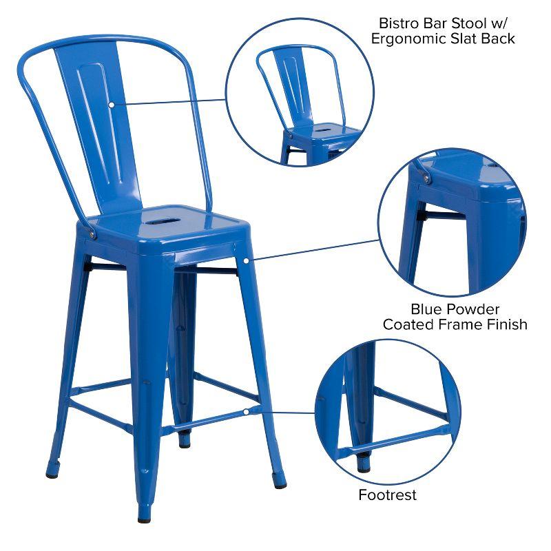 Metal Outdoor Stool