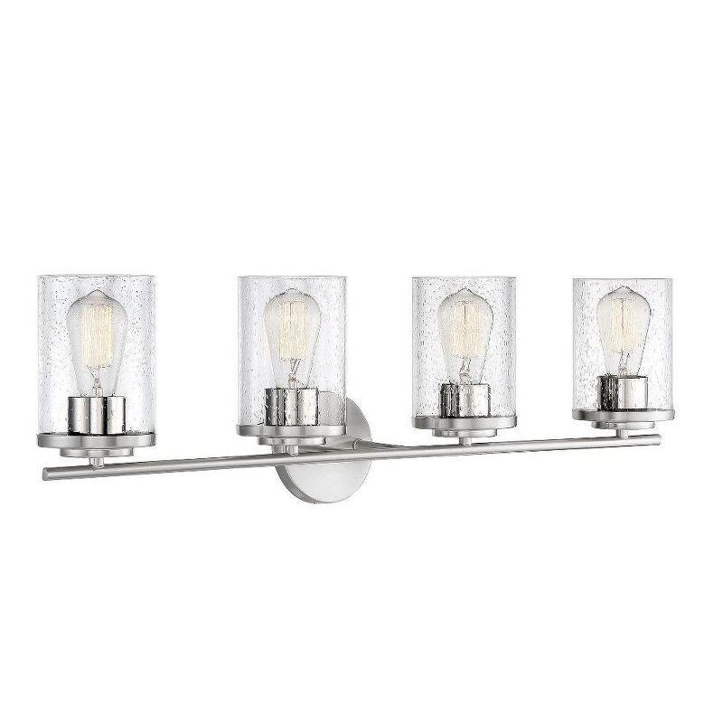 Savoy House Marshall 4 - Light Vanity in  Polished Chrome