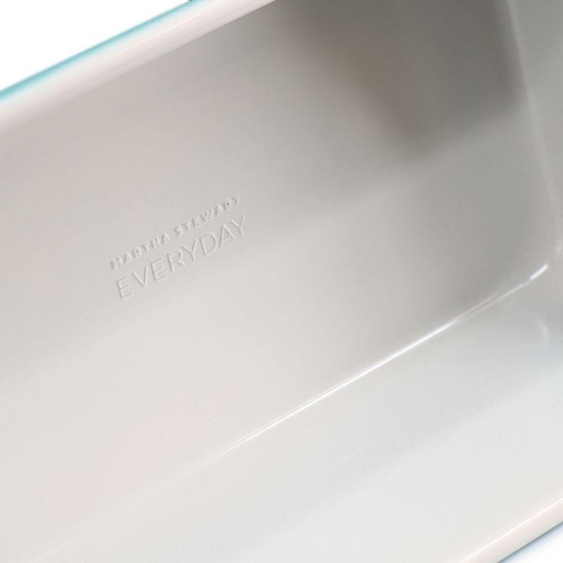 Martha Stewart Everyday Color Bake 9x5 Inch Rectangular Carbon Steel Loaf Pan in Teal