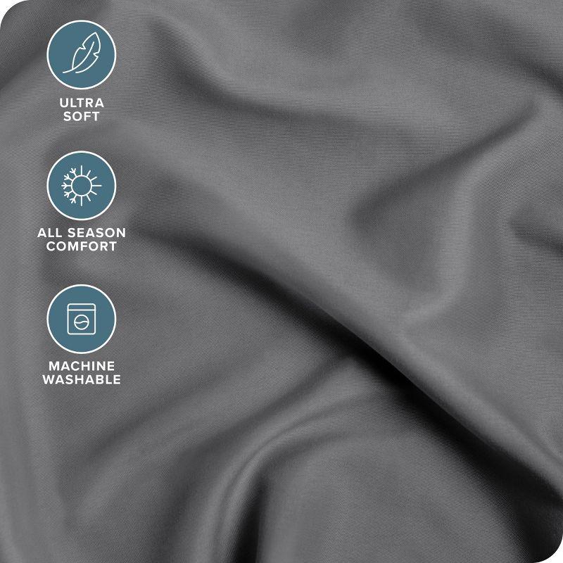 Bare Home Microfiber Dual Pocket Sheet Set