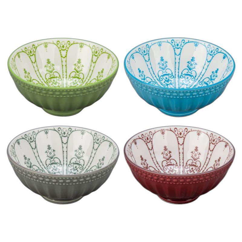 BIA Cordon Bleu BIA Cordon Bleu Ooh La La Emeline Assorted 10-Ounce Bowls (Set of 4)