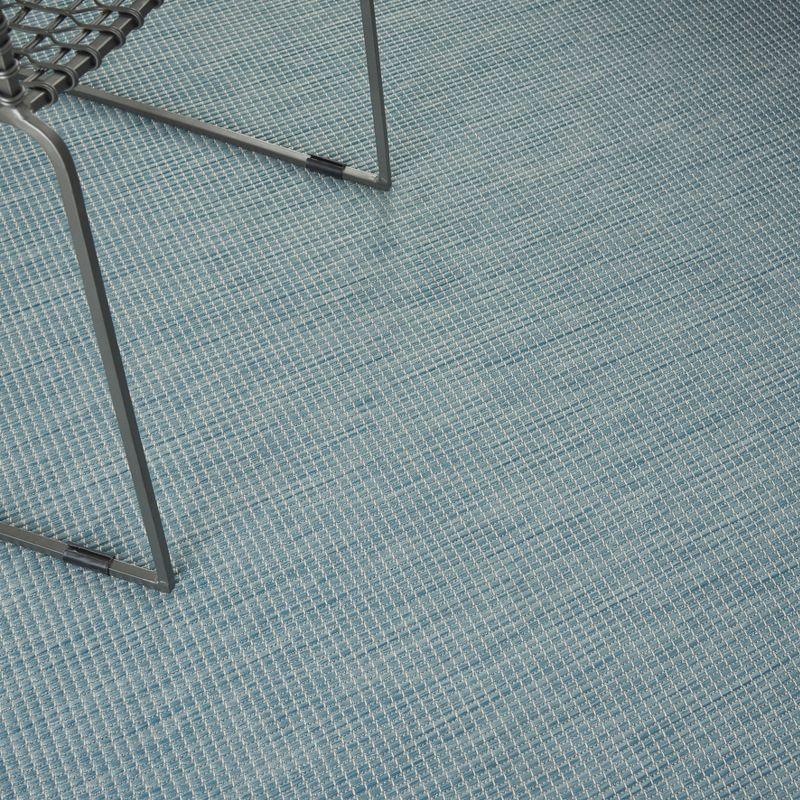 Aqua Bliss 5' x 7' Reversible Synthetic Area Rug for Indoor/Outdoor