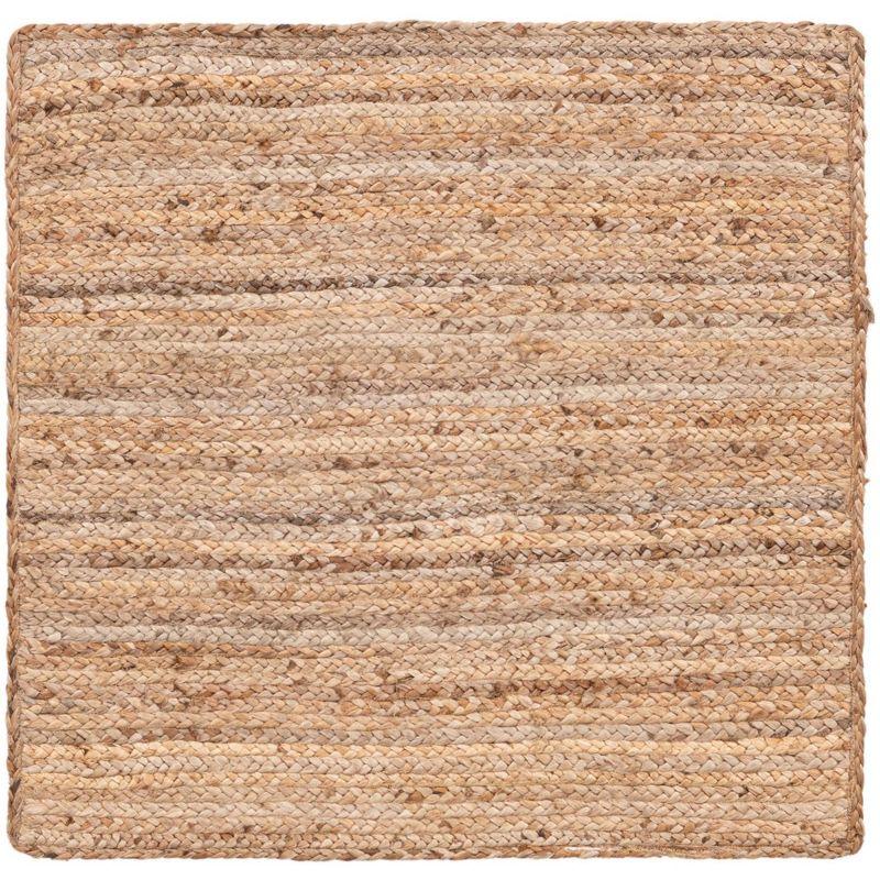 Unique Loom 3' 3 x 3' 3 Dhaka Braided Jute Square Area Rug
