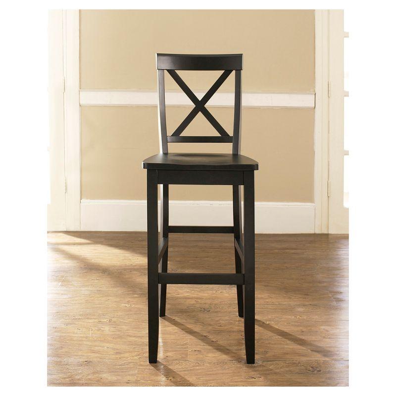 Set of 2 30" X-Back Barstools - Crosley