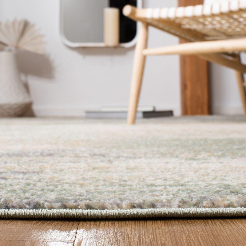 Adirondack ADR112 Machine Made Indoor Area Rug - Ivory/Sage - 8'x10' - Safavieh