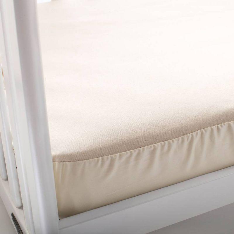 Naturepedic Waterproof Organic Crib Mattress Protector Pad