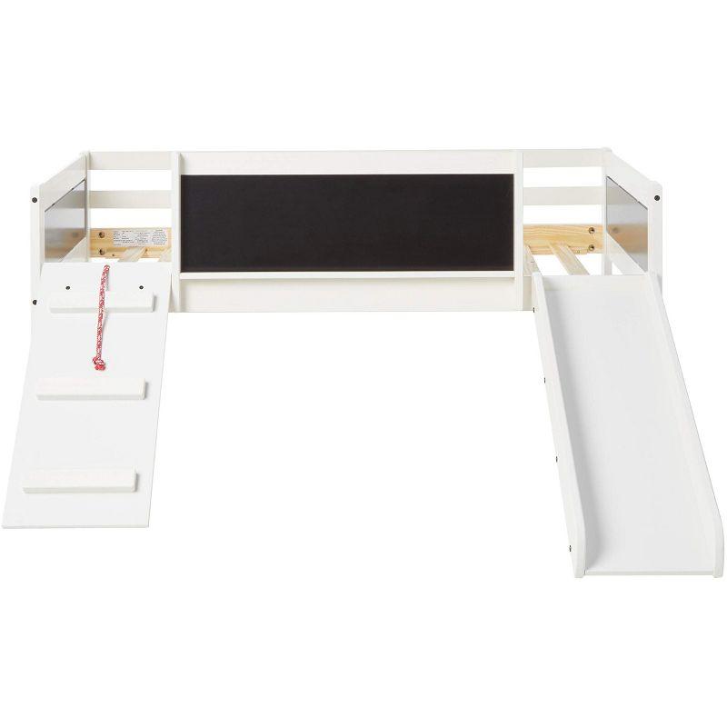 Twin Solid Wood Platform Loft Bed by Donco Kids