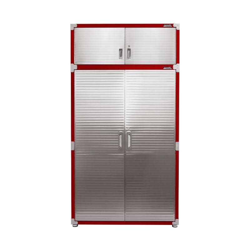 UltraHD® Seville Classics UltraHD Double Door Stacking Top Cabinet, 48" W x 24" D x 18.5" H