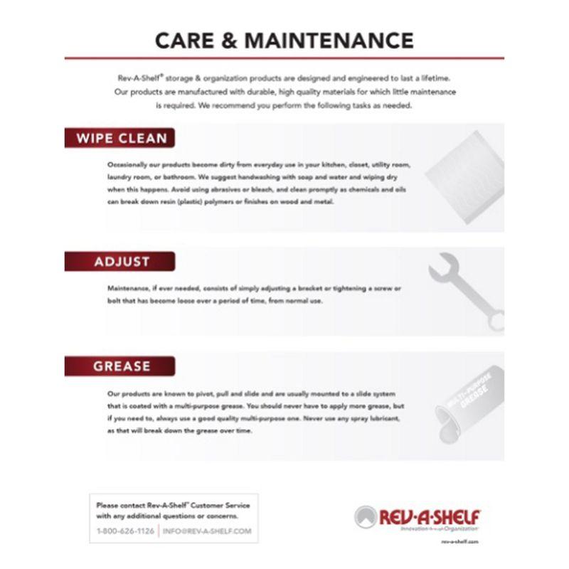Rev-A-Shelf Under Sink Pull-Out Trash Can Replacement