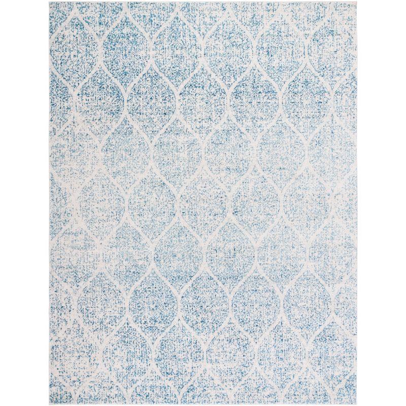 Madison MAD604 Power Loomed Indoor Area Rug - Cream/Turquoise - 8'x10' - Safavieh