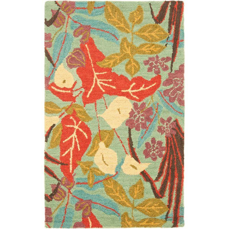 Blossom BLM674 Hand Hooked Area Rug  - Safavieh