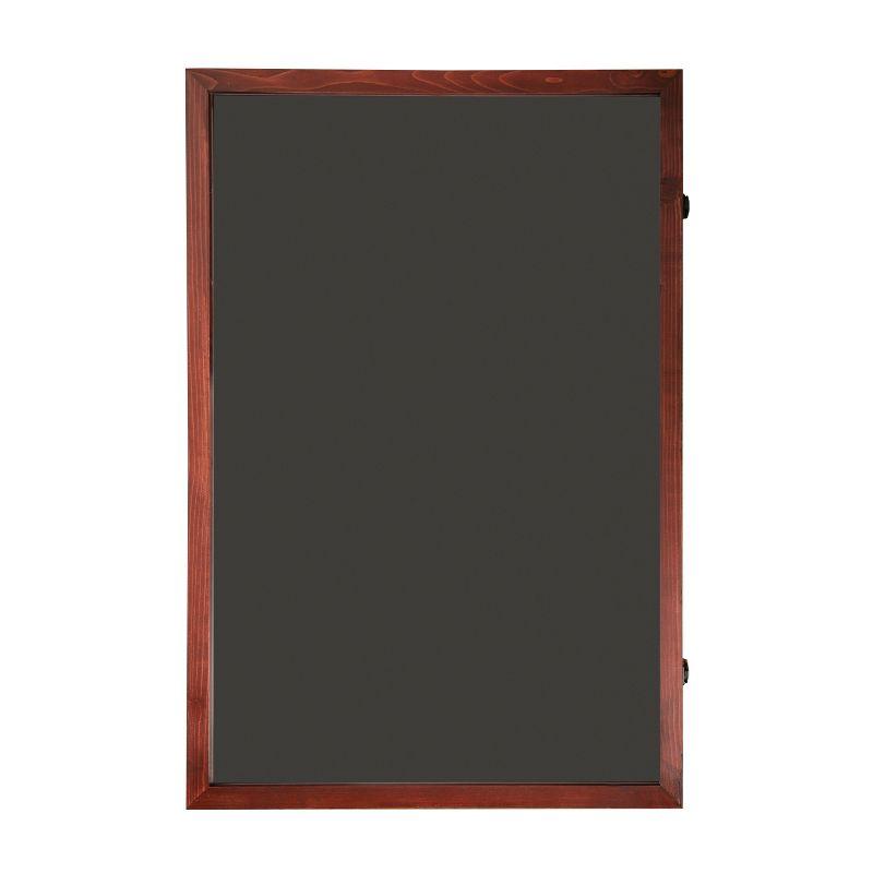 Emma and Oliver Manow Jersey Display Case with Solid Pine Wood Frame, UV Treated Acrylic Window, Fabric Backing Board, and Anti-Theft Lock