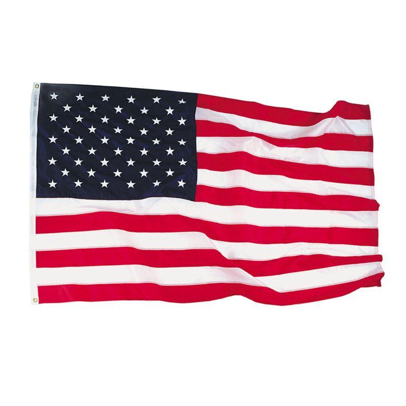 Nyl-Glo 4' x 6' Colorfast Outdoor American Flag