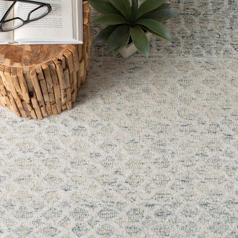 Glamour GLM304 Hand Tufted Area Rug - Blue/Ivory - 8'x10' - Safavieh.