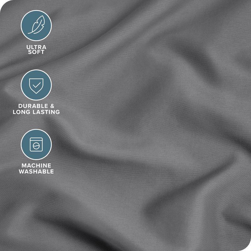 Bare Home Microfiber Pillowcase Set Envelope Closure