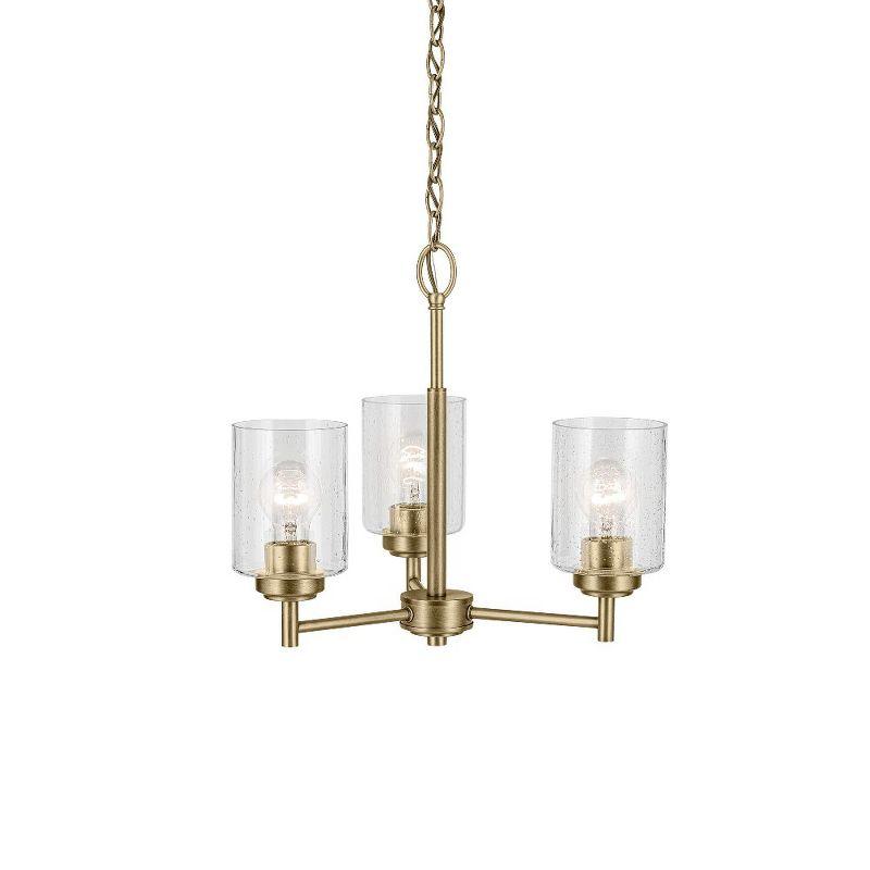 Kichler Lighting Winslow 3 - Light Steel Dimmable Round Chandelier