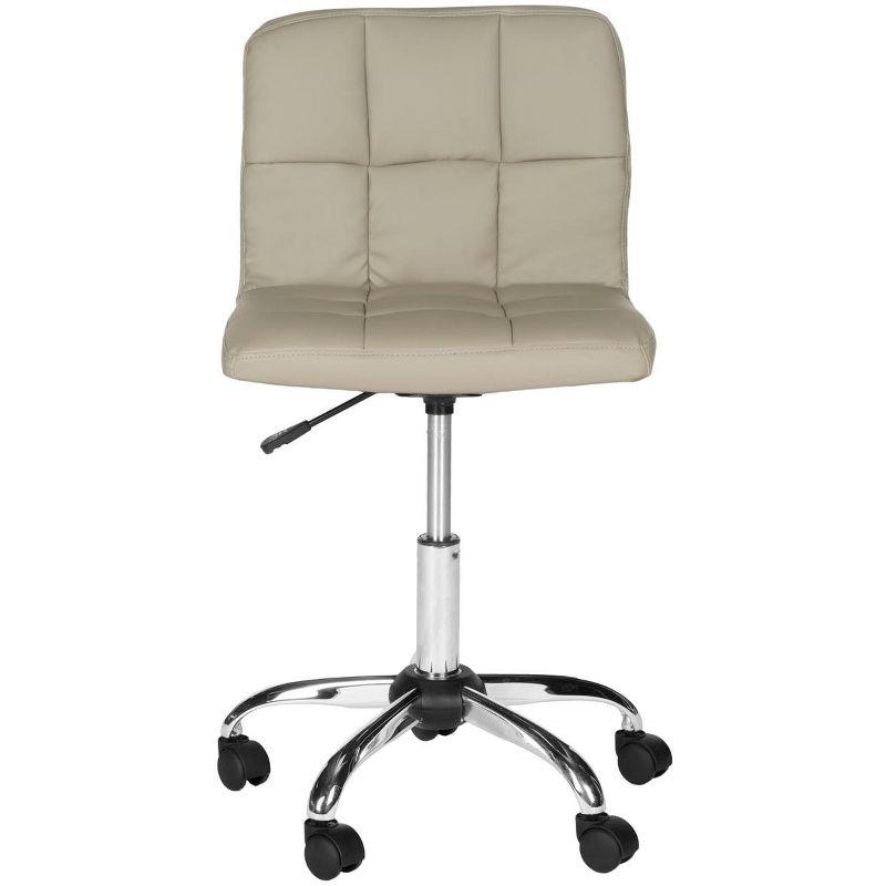 Brunner Desk Chair - Grey - Safavieh
