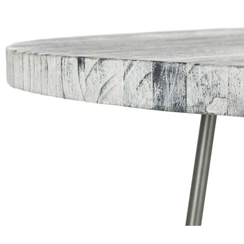 Mindy Dining Table - Grey/White Wash - Safavieh
