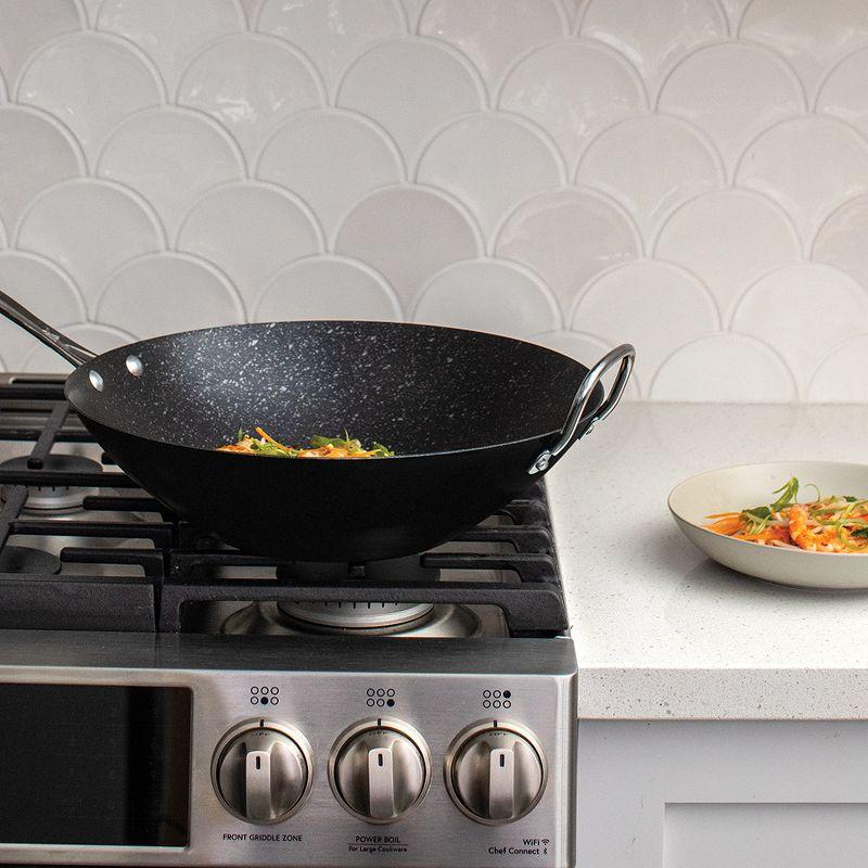 Nordic Ware ® Basalt 14" Spun Wok