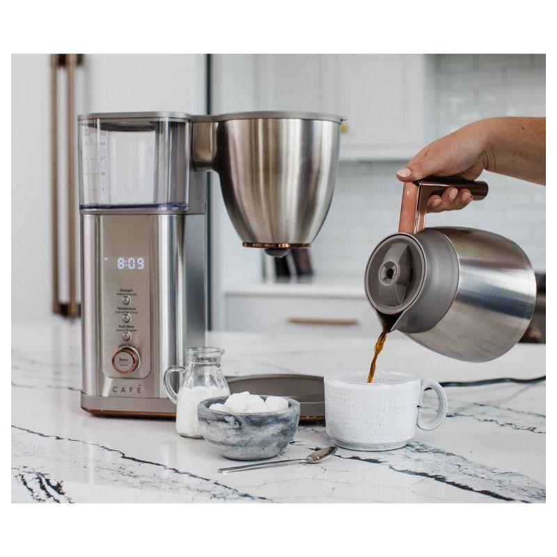 Café ™ Stainless Steel 10-Cup Drip Coffee Maker with Thermal Carafe