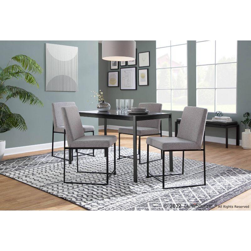 Set of 2 High Back Fuji Dining Chairs