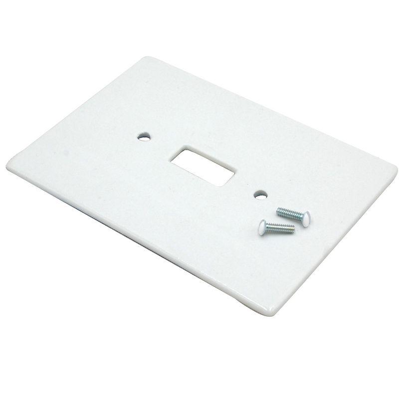 Rightside Design 1 - Gang Toggle Light Switch Standard Wall Plate