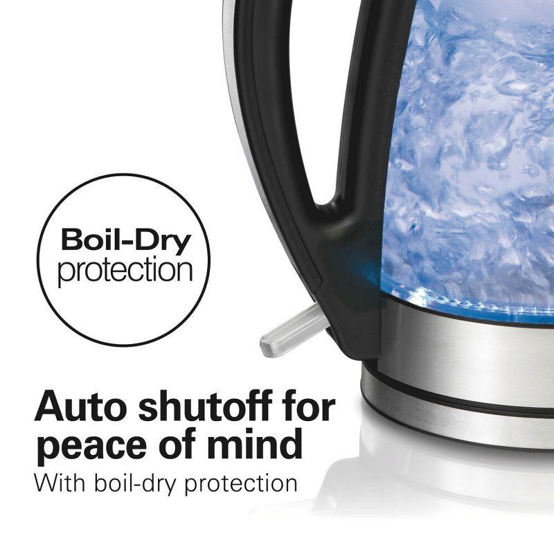 Hamilton Beach Hamilton Beach® Glass Kettle 1.7 Liter Capacity