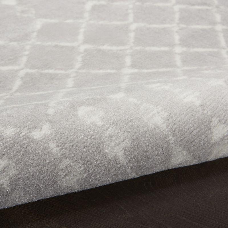 Nourison Whimsicle WHS02 Indoor only Area Rug - Grey 3' x 5'