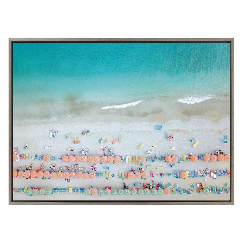 Sylvie Monterosso 6 Framed Canvas by Rachel Dowd Gray - Kate & Laurel All Things Decor