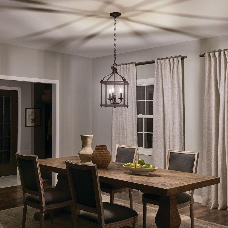 Larkin 22.25" 3 Light Pendant in Brushed Nickel