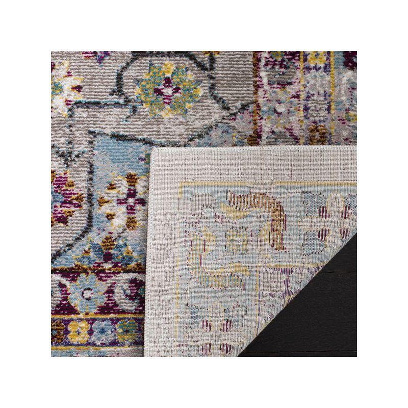 Aria ARA160 Power Loomed Area Rug - Cream/Multi - 8'x10' - Safavieh.