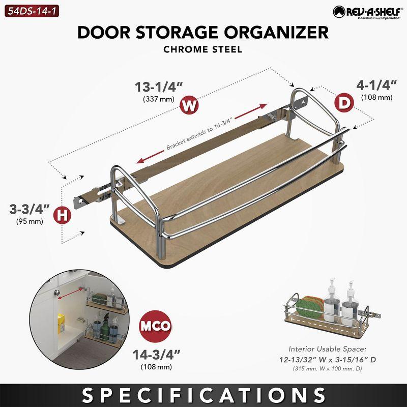 Rev-A-Shelf Steel Door/Wall Mount Pantry Shelf Organizer