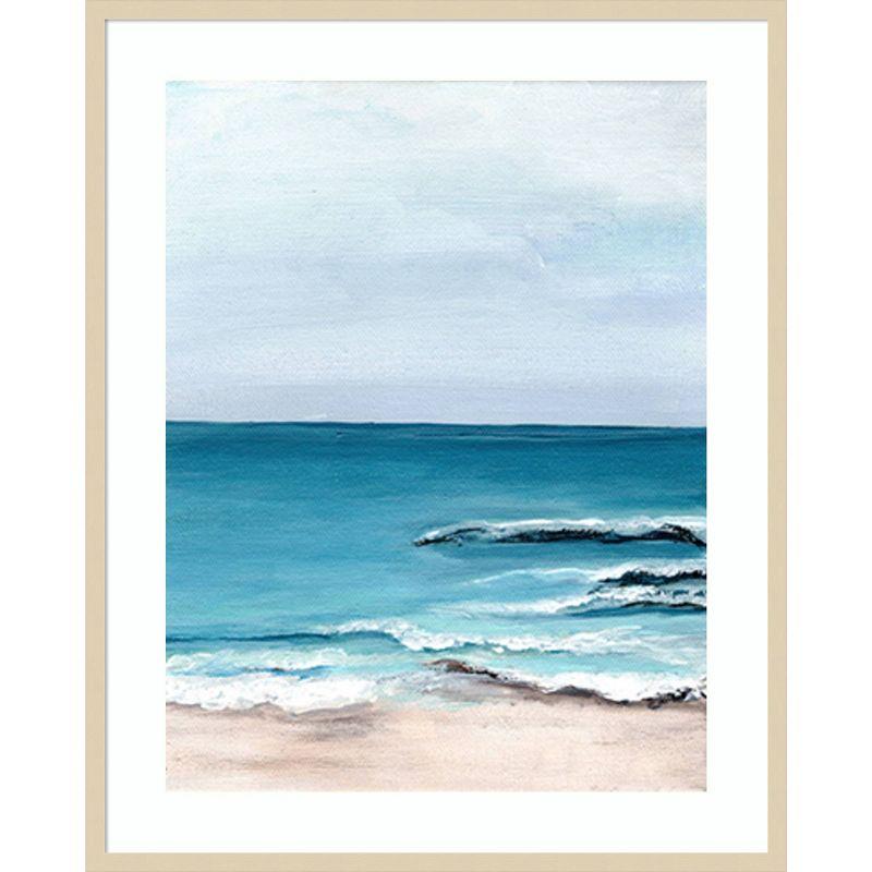 Amanti Art Oceanside View I by Marcy Chapman Framed Wall Art Print