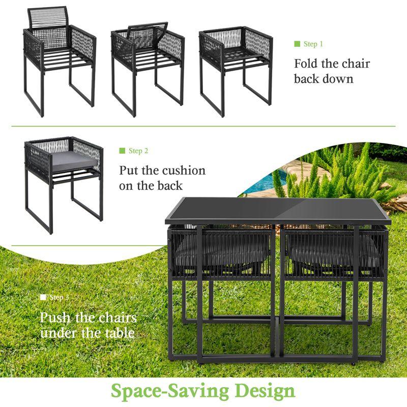 Wrought Studio™ Delyza 2 - Person Patio Conversation Sets with Cushions