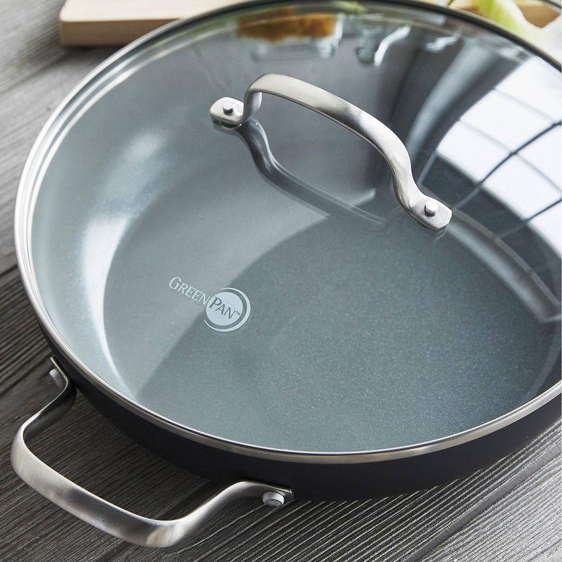 GreenPan Chatham 11" Healthy Ceramic Nonstick Everyday Pan with Lid