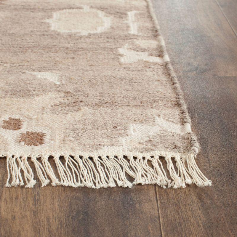 Natural Kilim NKM318 Hand Woven Runner Rug - Grey/Multi - 2'3"x6' - Safavieh.