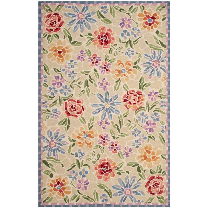 Chelsea HK214 Handmade Area Rug - 5'3"x8'3" - Ivory - Safavieh