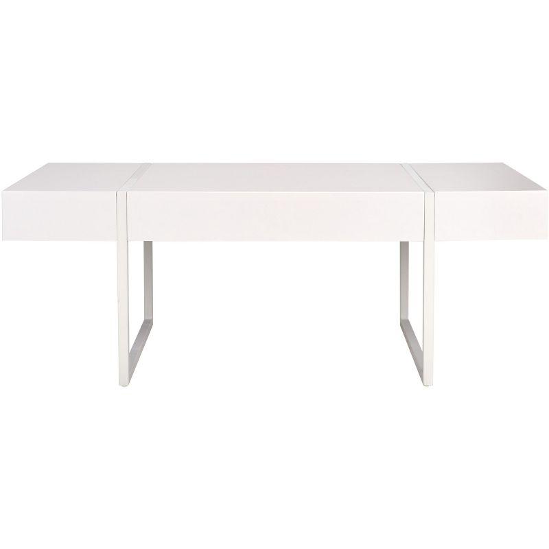 Tristan Coffee Table - White - Safavieh