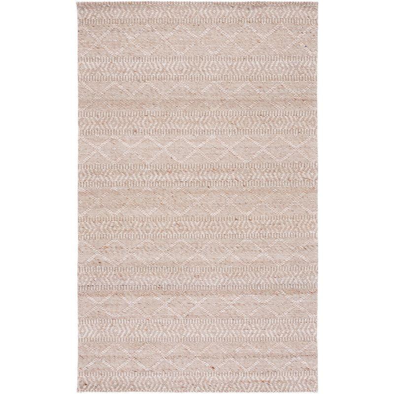 Marbella MRB751 Flat Weave Indoor Area Rug - Natural/Beige - 8'x10' - Safavieh