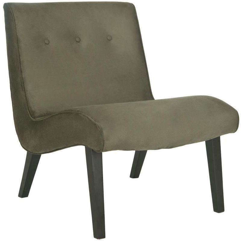 Mandell Chair with Buttons  - Safavieh