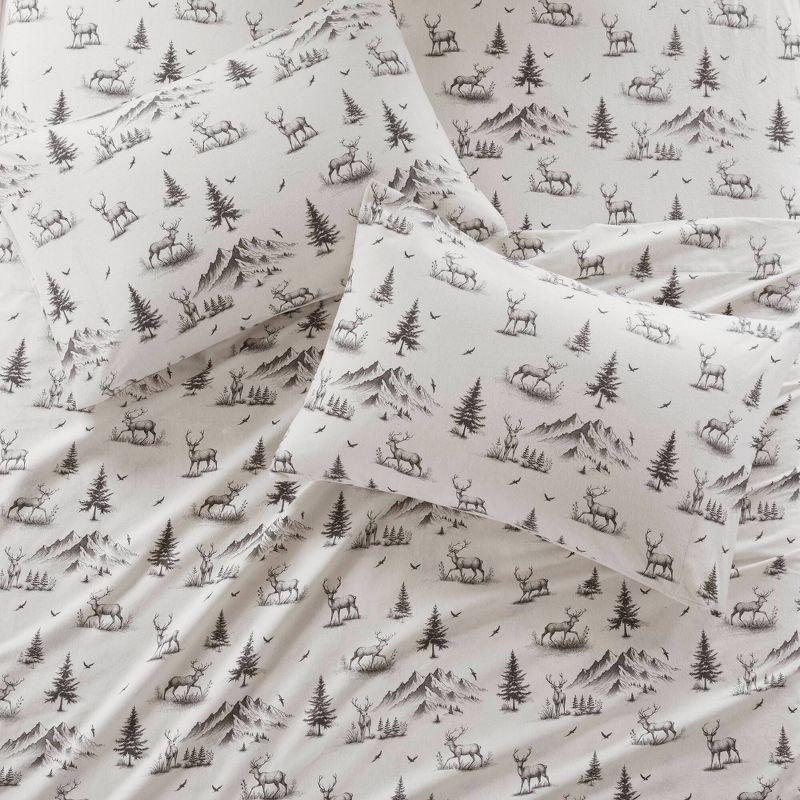 Woolrich 100% Cotton Flannel Sheet Set