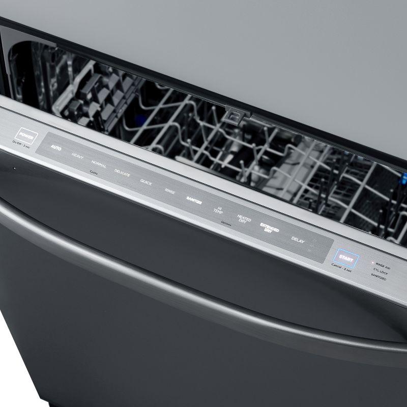 Midea Built-in Dishwasher with 8 Place Settings, 6 Washing modes, Stainless Steel Tub, Heated Dry, Energy Star