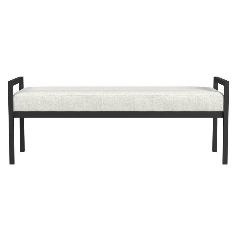 Modern Metal Bench - HomePop