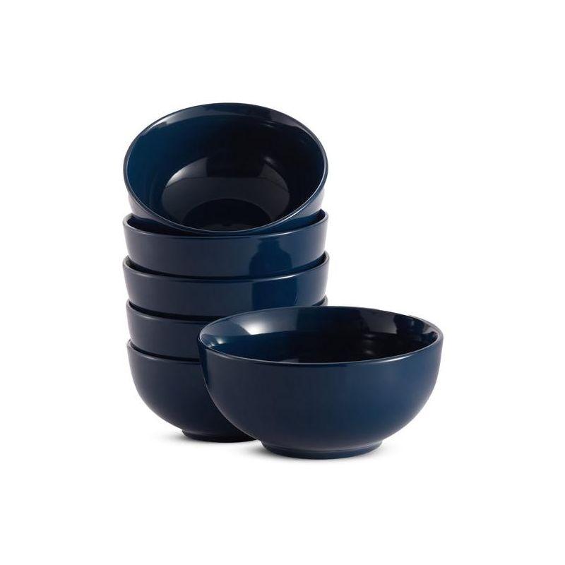 kook Kook Ceramic Cereal Bowls , 20 oz. (Set of 6)