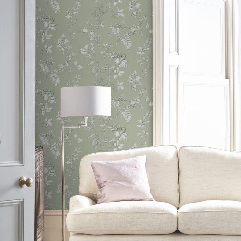 Laura Ashley Elderwood Wallpaper Roll