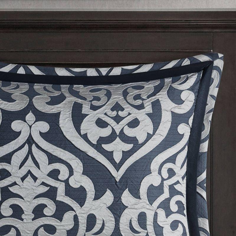 Madison Park Odette Jacquard 8 Piece Comforter Set