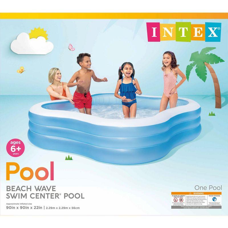 Intex 57495EP 90" X 90" X 22" Swim Center Family Pool Assorted Colors