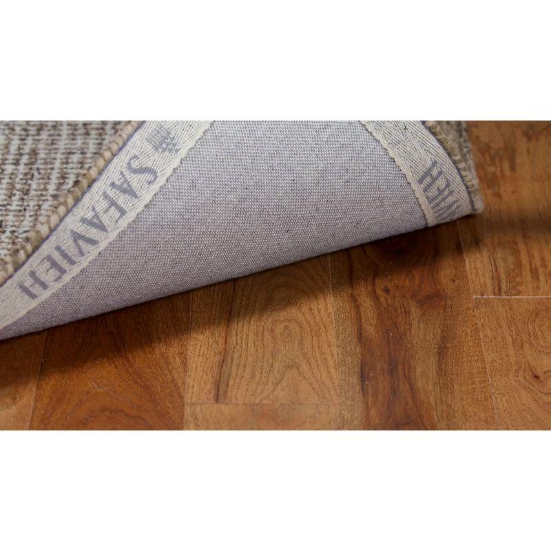 Abstract ABT220 Handmade Indoor Area Rug - Gold/Grey - 6'x6' - Safavieh