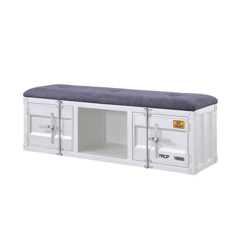 Acme Cargo Fabric Upholstered Storage Bench