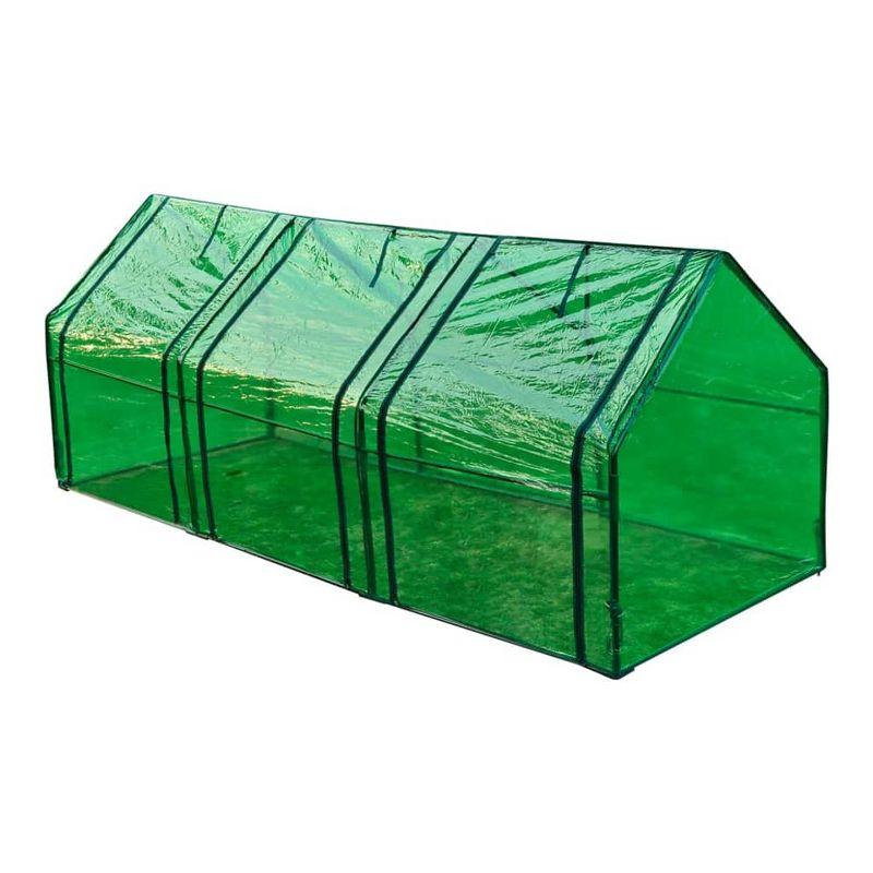 vidaXL Green House 3 Door